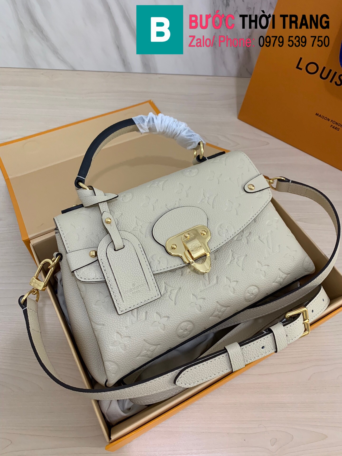 Túi Xách LV Louis Vuitton bag artsy medium màu trắng LVA024  Olagood