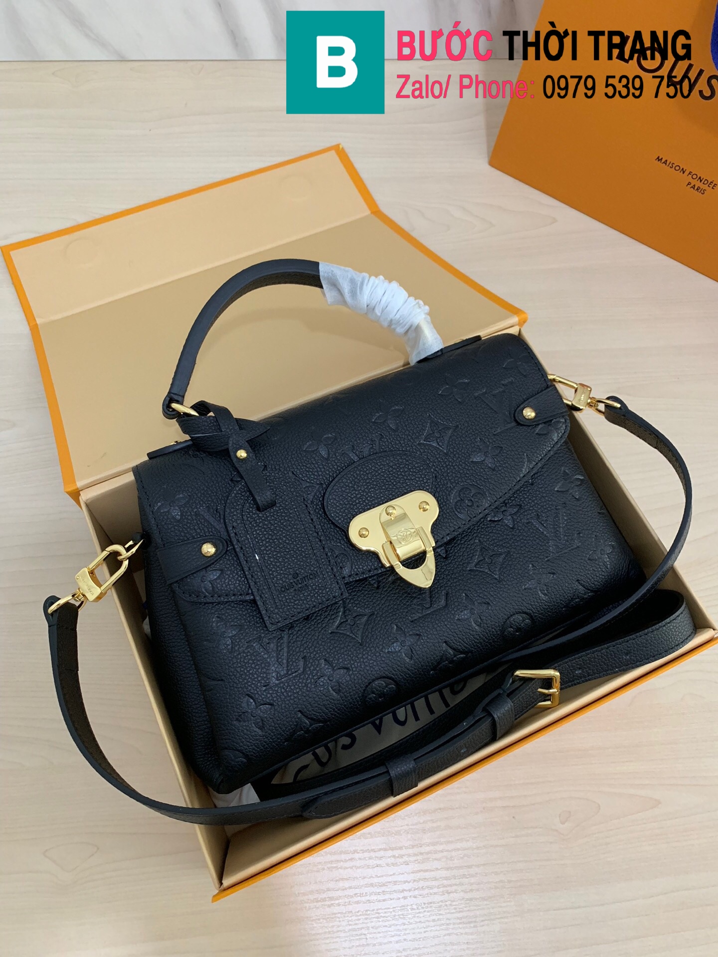 Túi Louis Vuitton Handbag Palermo PM Monogaram siêu cấp màu nâu size 37cm   M40145  Túi Xách Nữ Túi Xách Đẹp Túi Xách Giày Dép Nữ  Bước Thời Trang
